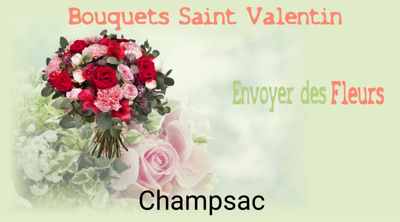 Roses de Saint-Valentin livrées à Champsac
